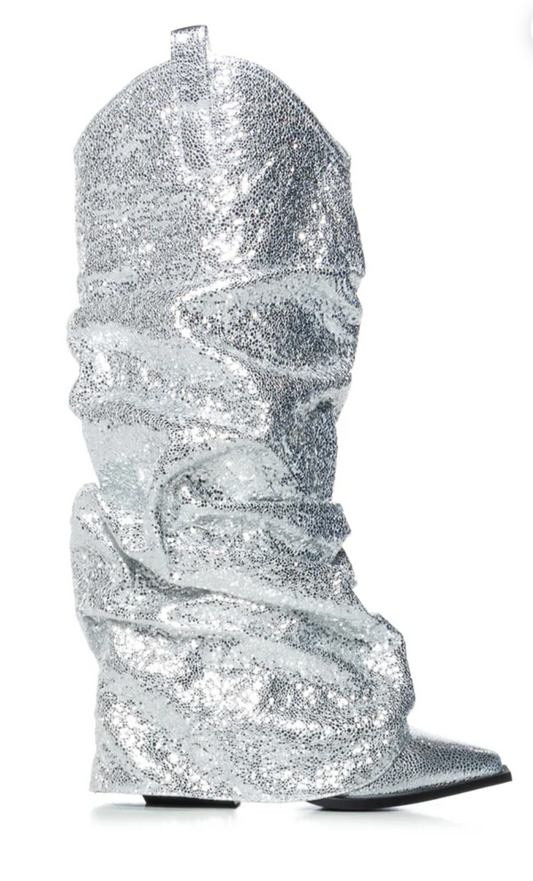 Rowena Glitter Cowgirl Boots