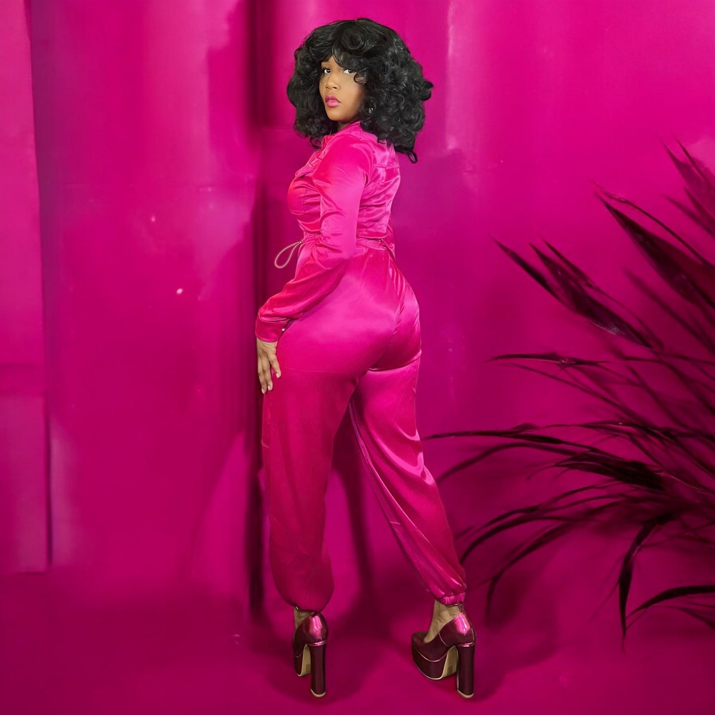 Satin Jumpsuit
