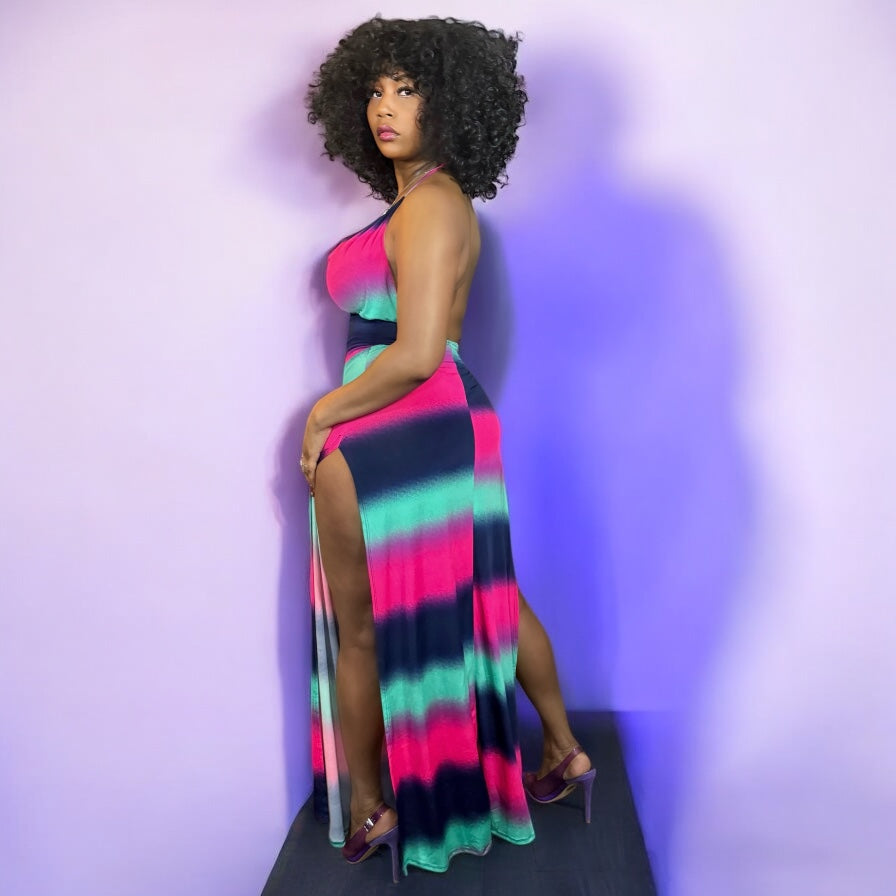 Casa Printed Maxi Dress