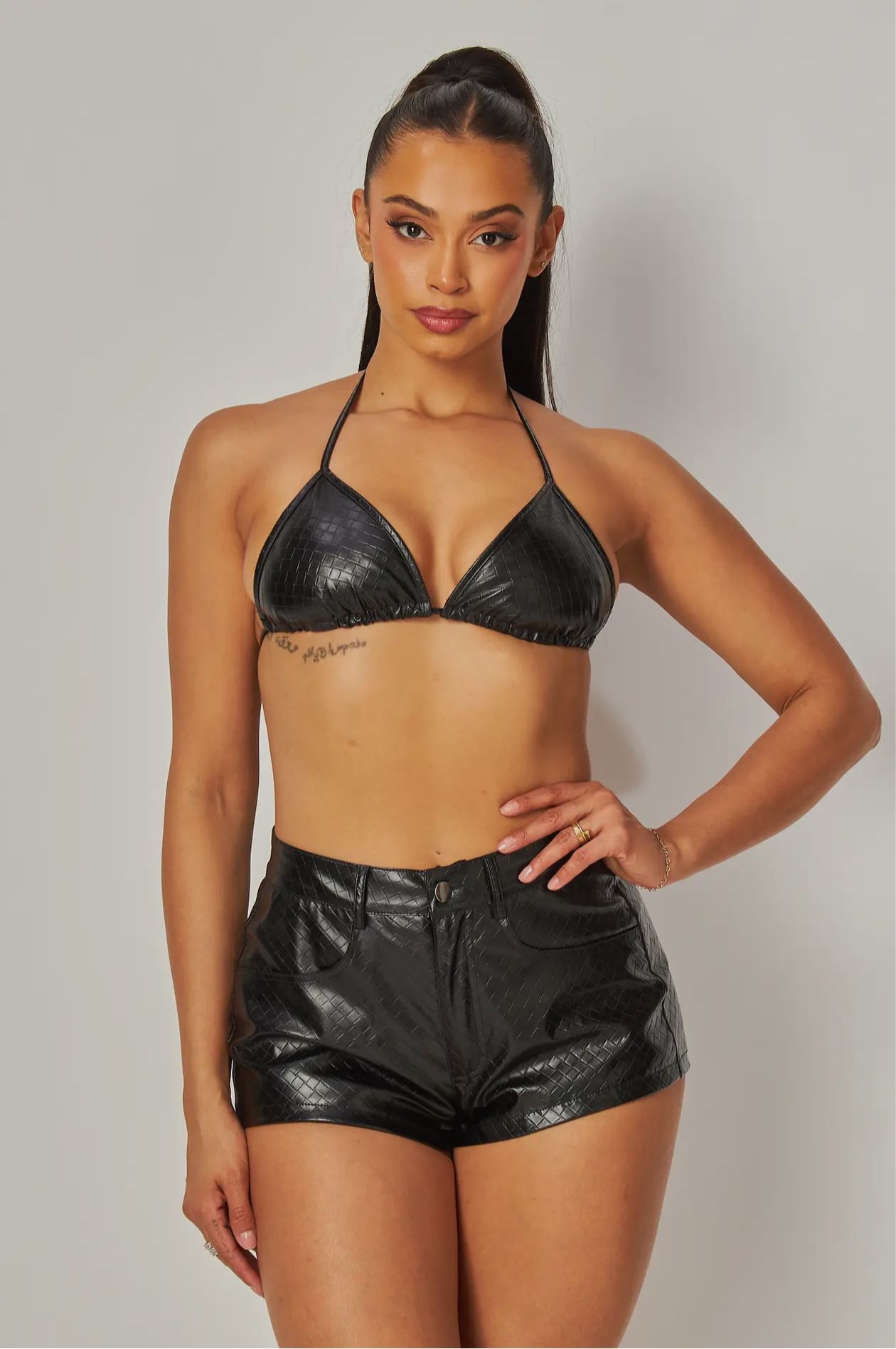 Faux Leather Set