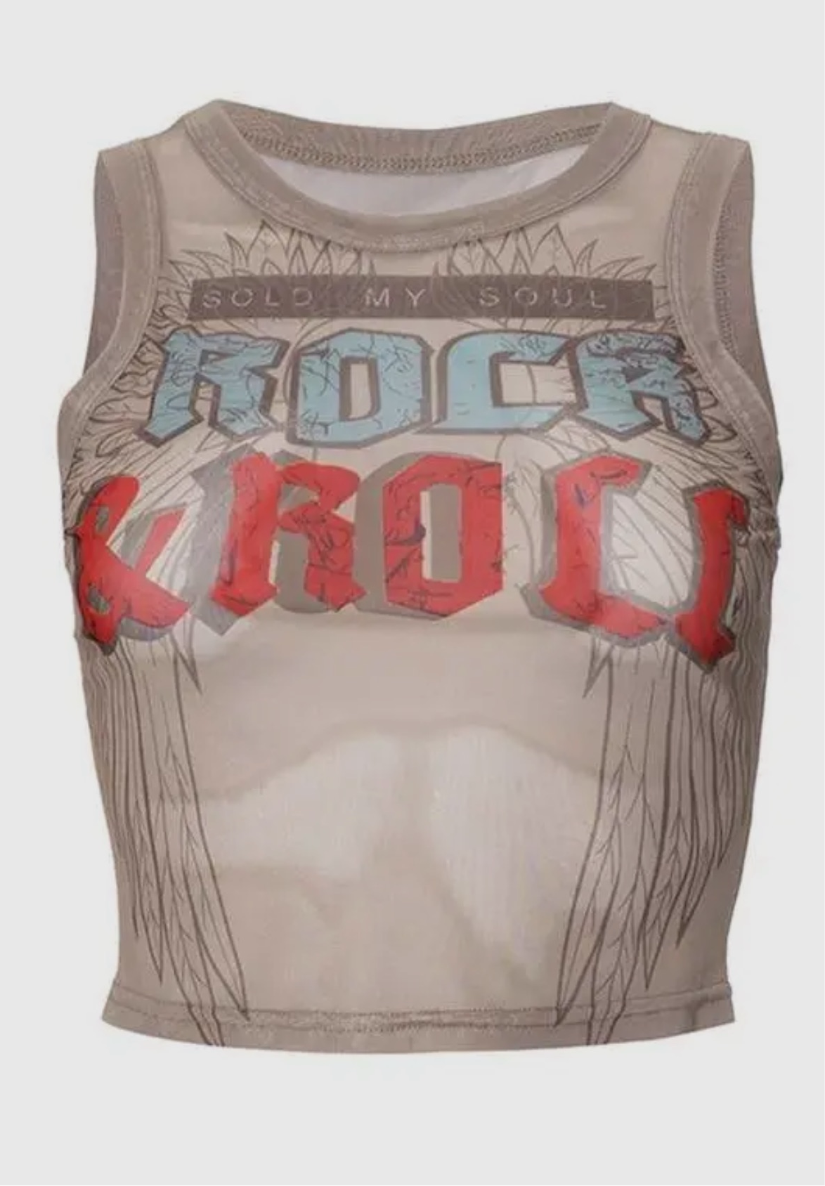 Rock & Roll Mesh Top