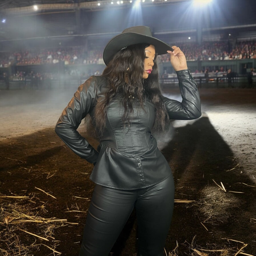 Black Western Rodeo