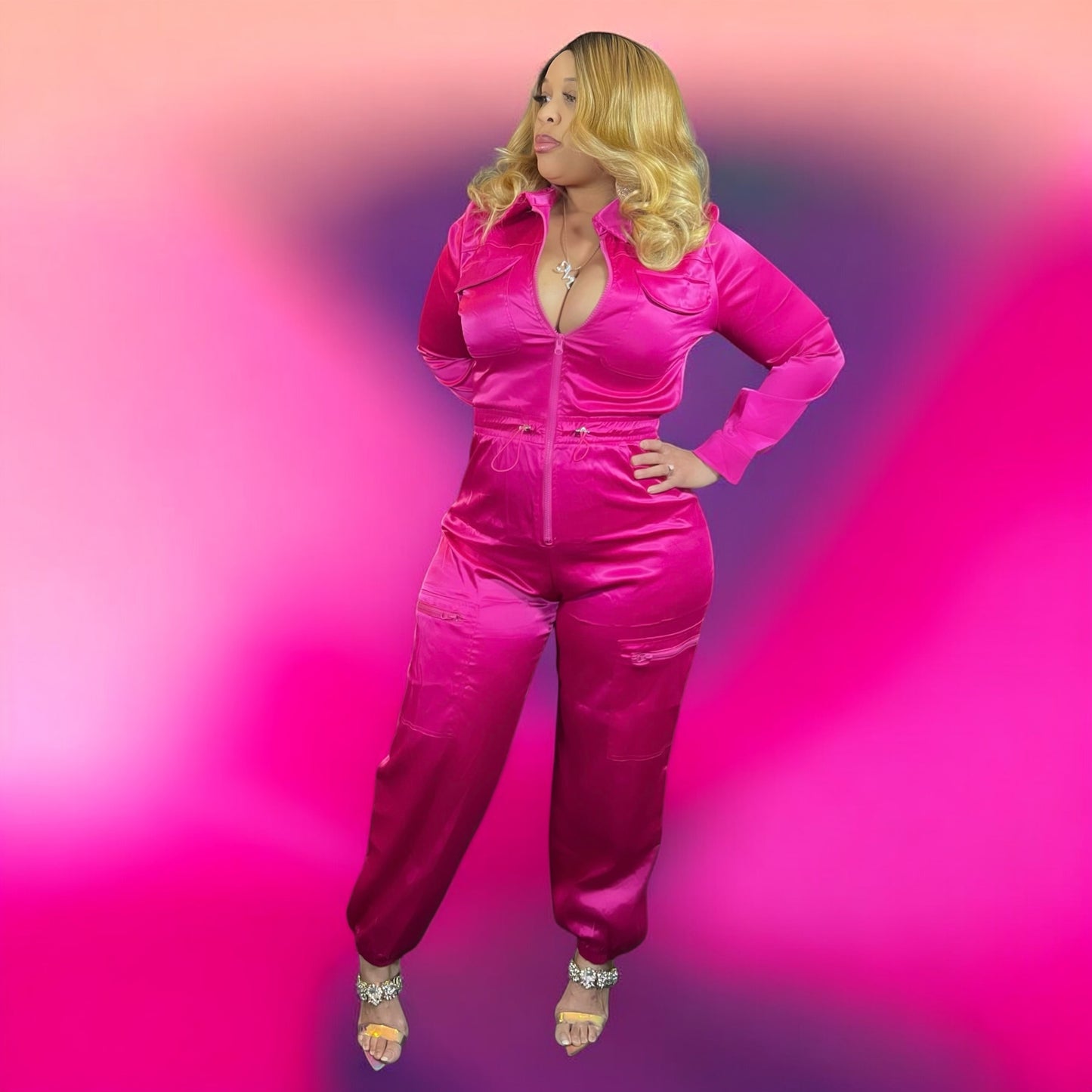 Satin Jumpsuit