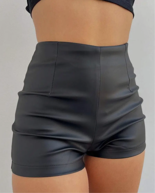 Faux leather Shorts