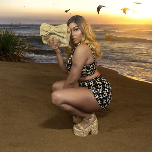 Vacay Vibe Platform Heels